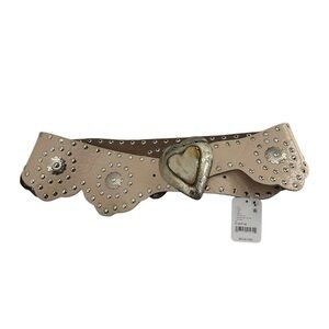 Free People Rush Hour Grommet Leather Belt in Caution Orange Free People | Accessories | Nwot Free People Rush Hour  main image 4